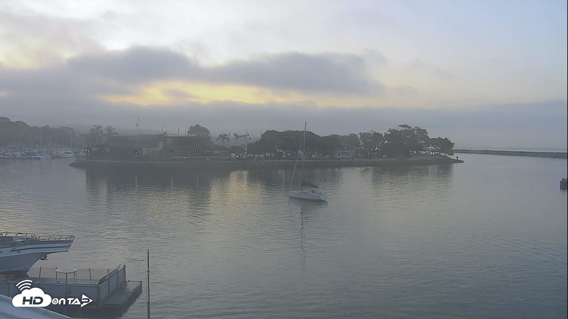 Snapshot of Dana Point Harbor Laguna Cliffs Resort Live Webcam taken Aug 21, 2026, 6:22am PDT