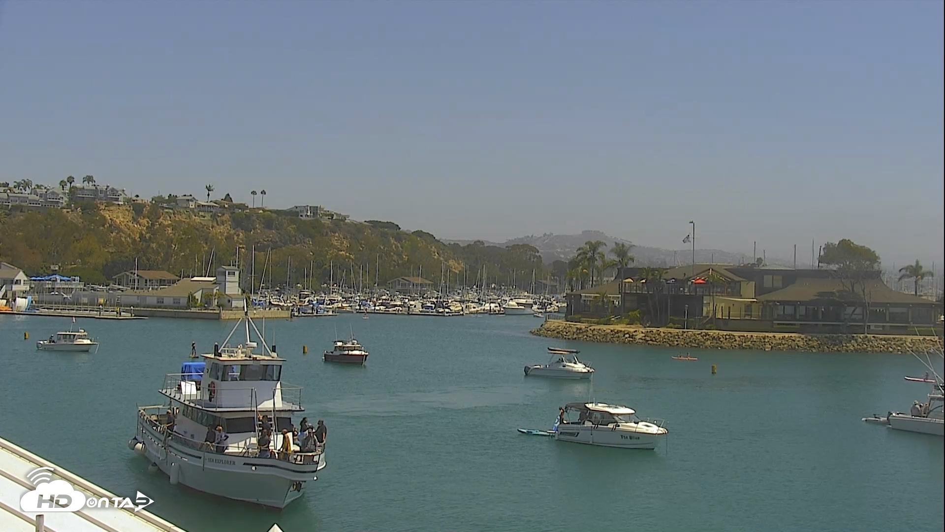 Snapshot of Dana Point Harbor Laguna Cliffs Resort Live Webcam taken Aug 1, 2026, 12:31pm PDT