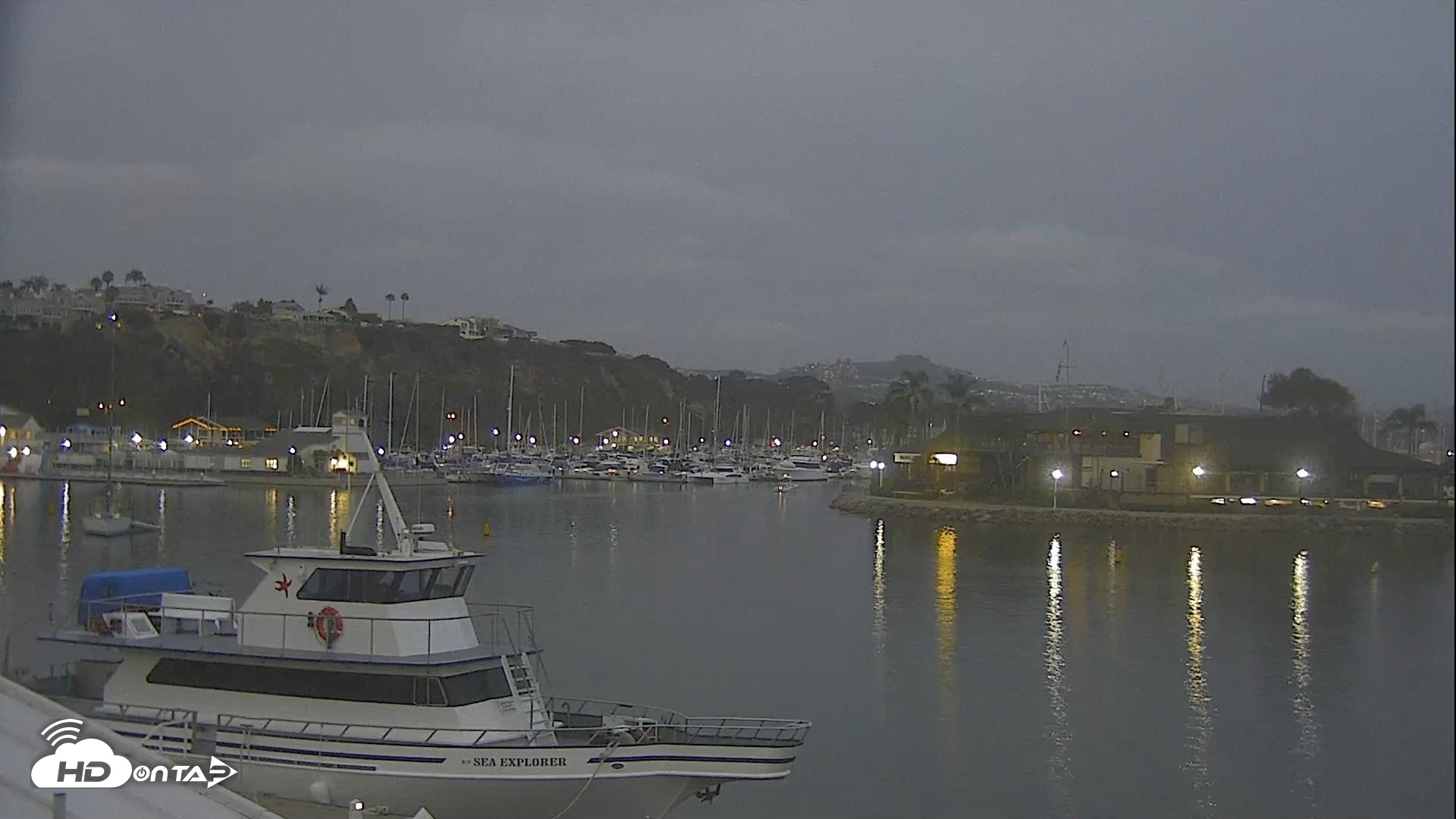 Snapshot of Dana Point Harbor Laguna Cliffs Resort Live Webcam taken Aug 10, 2026, 7:57pm PDT