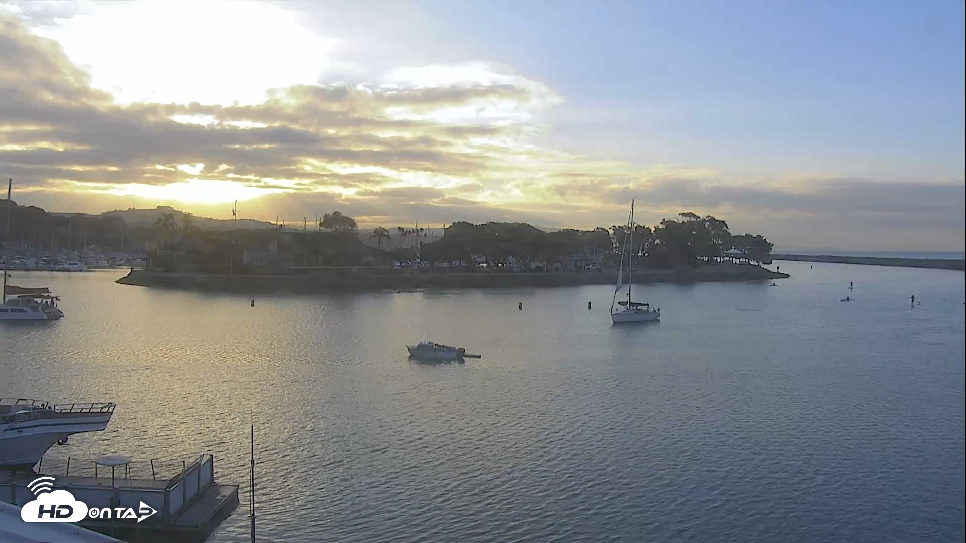 Snapshot of Dana Point Harbor Laguna Cliffs Resort Live Webcam taken Sep 3, 2026, 7:04am PDT