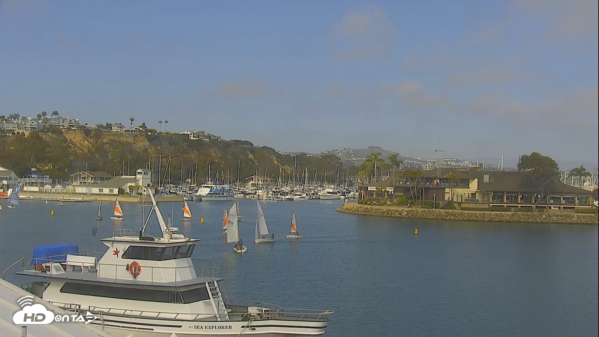 Snapshot of Dana Point Harbor Laguna Cliffs Resort Live Webcam taken Jun 24, 2026, 4:42pm PDT