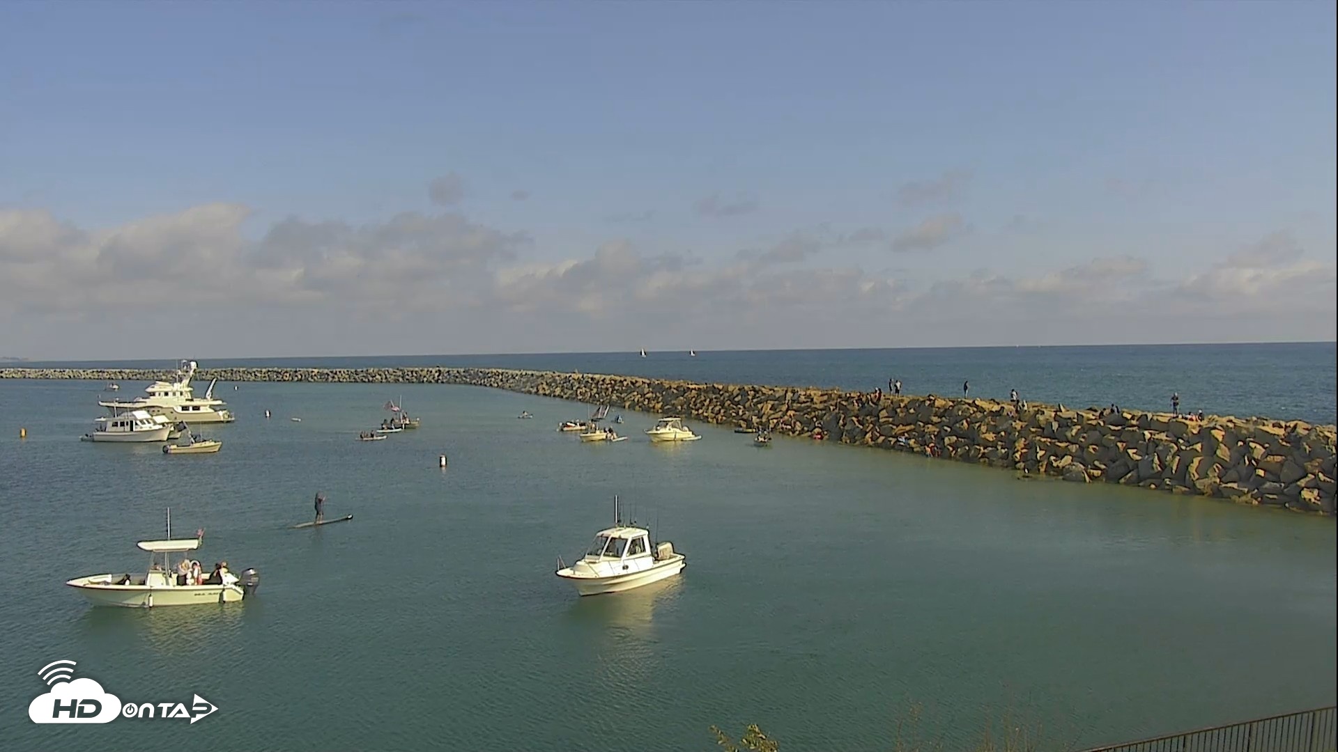 Snapshot of Dana Point Harbor Laguna Cliffs Resort Live Webcam taken May 23, 2026, 4:30pm PDT