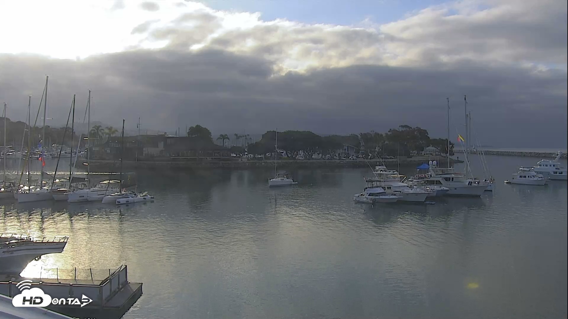 Snapshot of Dana Point Harbor Laguna Cliffs Resort Live Webcam taken May 25, 2026, 7:16am PDT