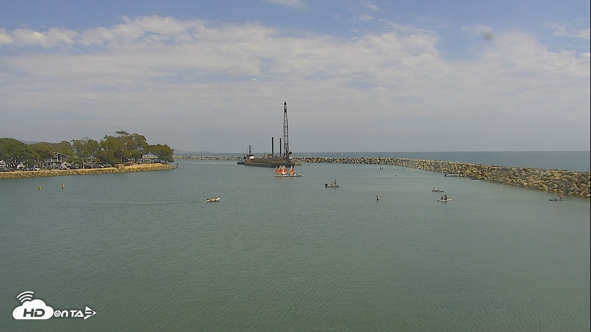 Snapshot of Dana Point Harbor Laguna Cliffs Resort Live Webcam taken Aug 5, 2026, 2:30pm PDT