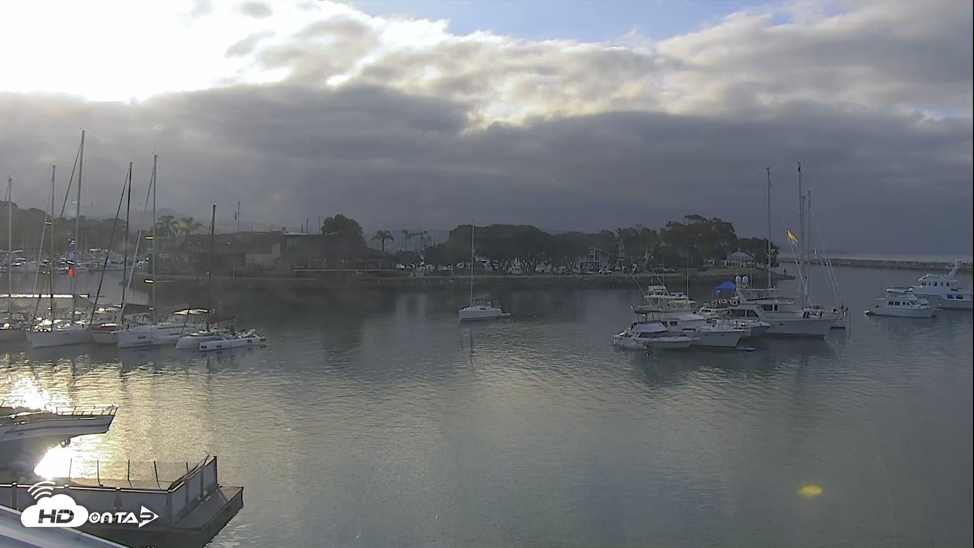 Snapshot of Dana Point Harbor Laguna Cliffs Resort Live Webcam taken May 25, 2026, 7:16am PDT