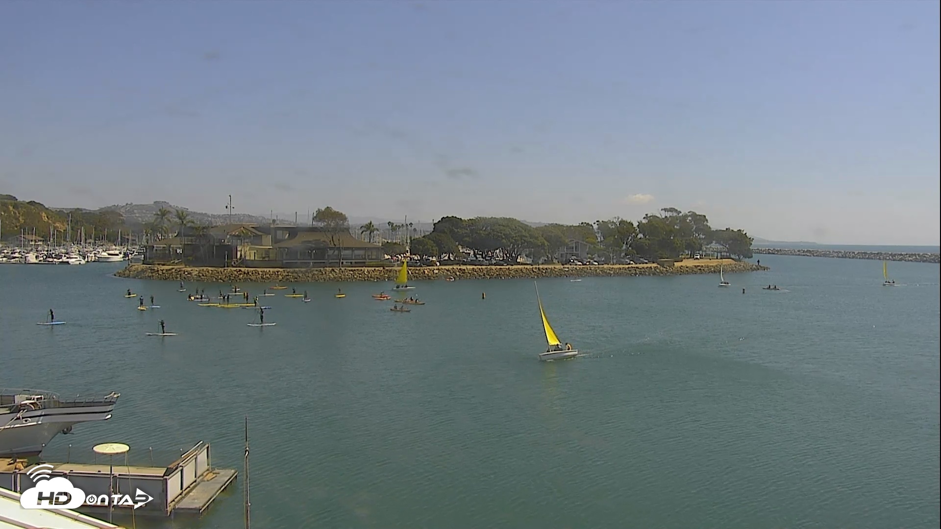 Snapshot of Dana Point Harbor Laguna Cliffs Resort Live Webcam taken Sep 22, 2026, 12:11pm PDT
