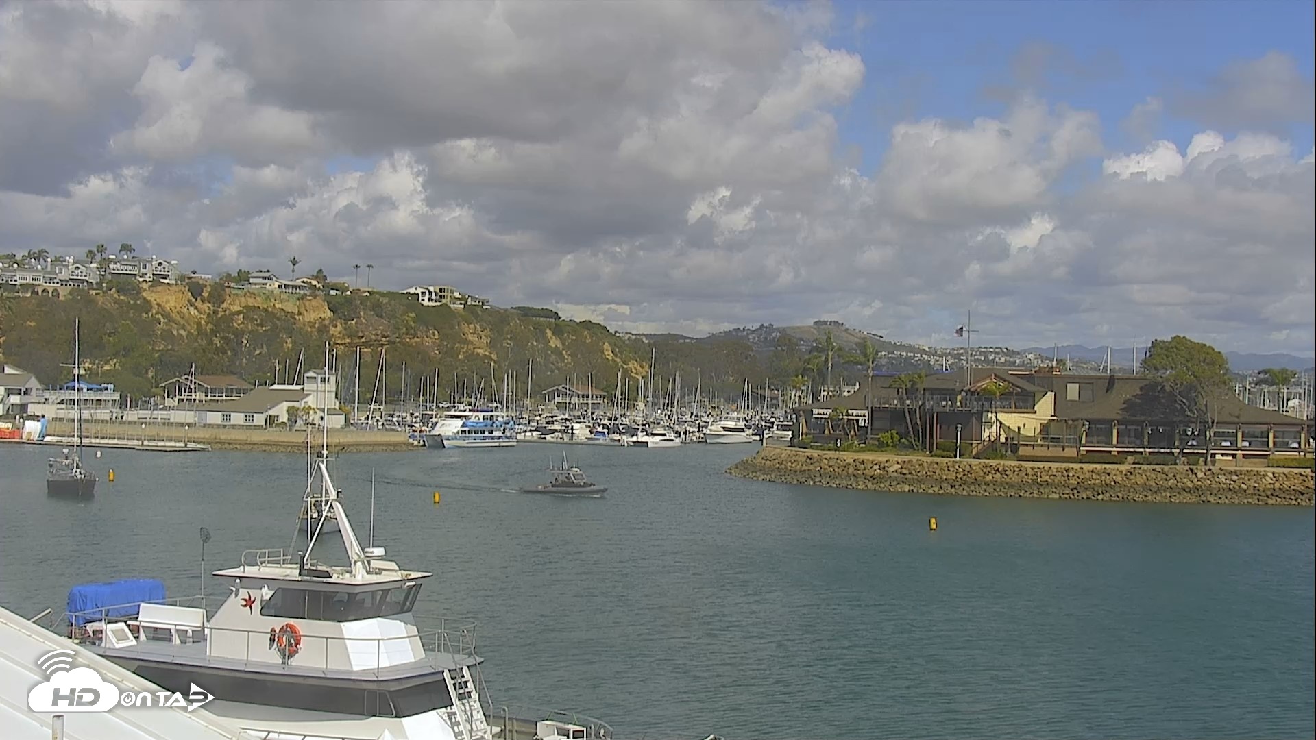 Snapshot of Dana Point Harbor Laguna Cliffs Resort Live Webcam taken Apr 13, 2026, 3:09pm PDT