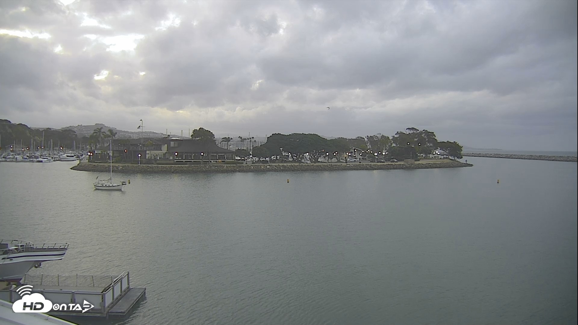 Snapshot of Dana Point Harbor Laguna Cliffs Resort Live Webcam taken May 27, 2026, 5:46am PDT