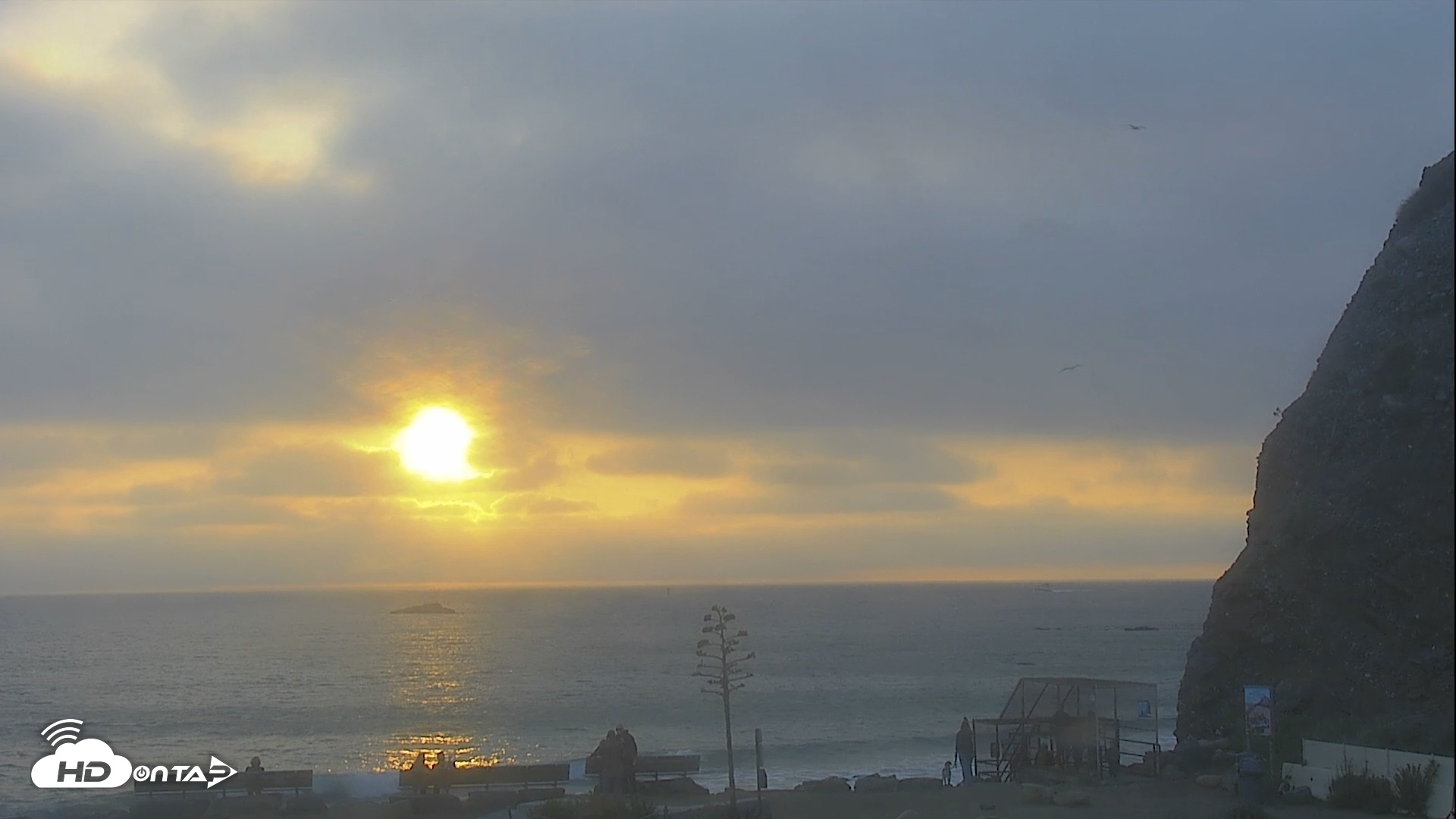 Snapshot of Dana Point Harbor Laguna Cliffs Resort Live Webcam taken Dec 14, 2025, 4:22pm PST