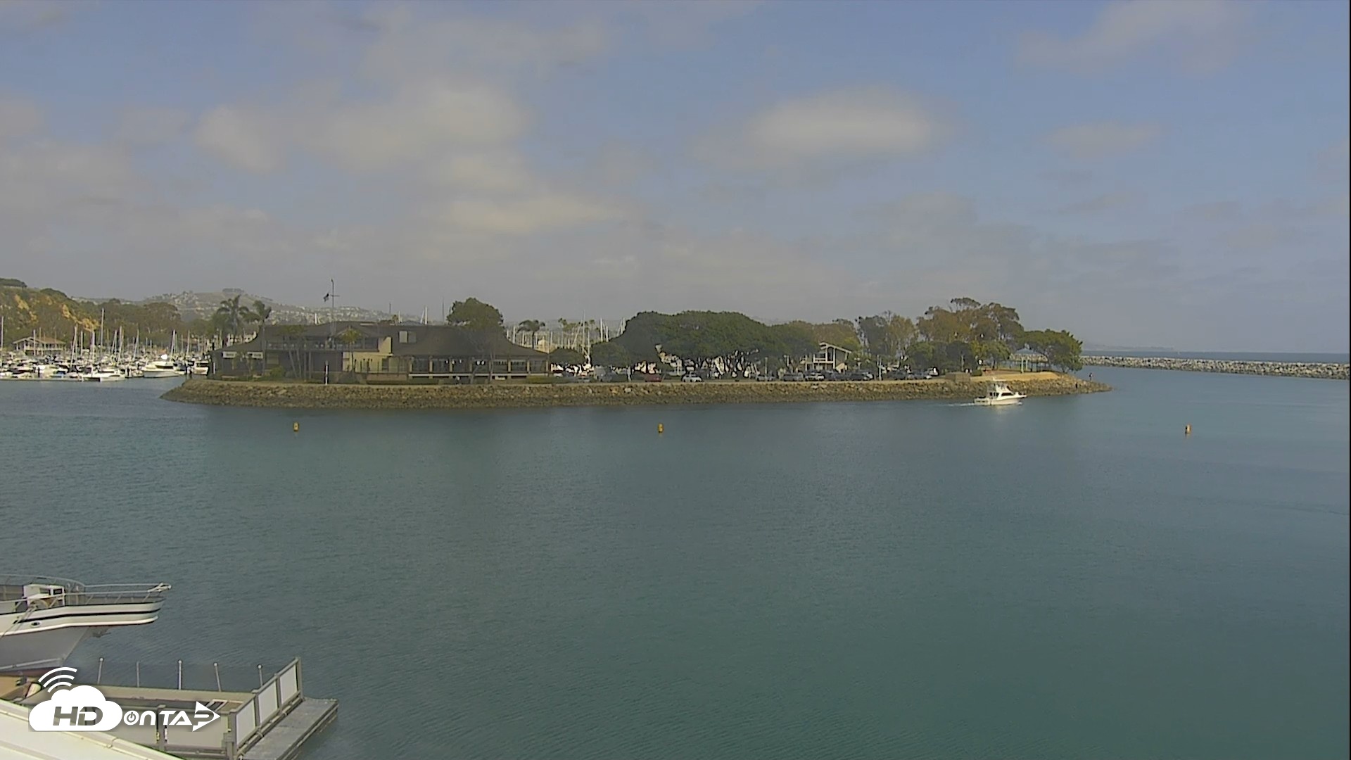 Snapshot of Dana Point Harbor Laguna Cliffs Resort Live Webcam taken Apr 30, 2026, 2:35pm PDT
