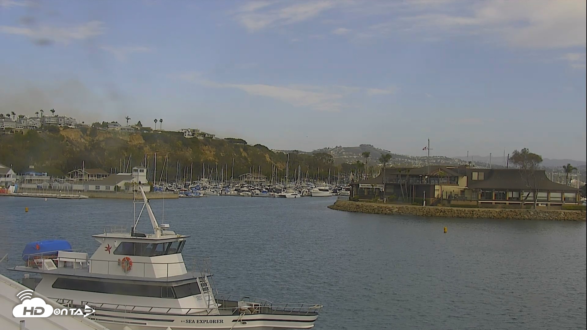 Snapshot of Dana Point Harbor Laguna Cliffs Resort Live Webcam taken Oct 16, 2026, 3:13pm PDT