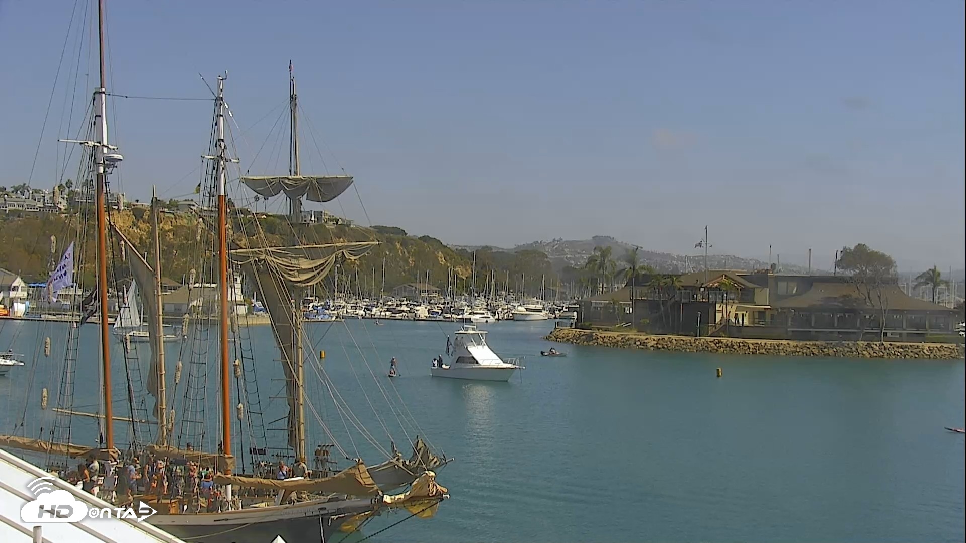 Snapshot of Dana Point Harbor Laguna Cliffs Resort Live Webcam taken Sep 13, 2026, 12:31pm PDT