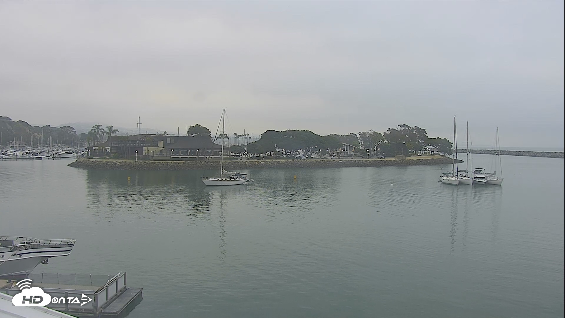 Snapshot of Dana Point Harbor Laguna Cliffs Resort Live Webcam taken Jun 13, 2026, 6:26am PDT