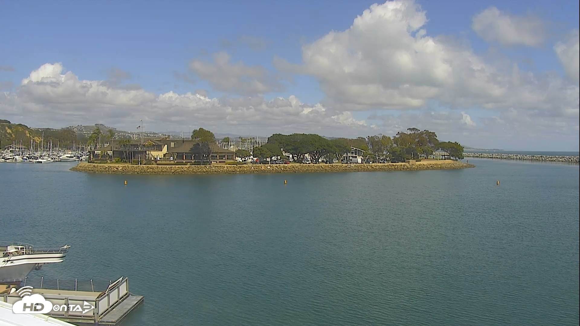 Snapshot of Dana Point Harbor Laguna Cliffs Resort Live Webcam taken May 27, 2026, 2:58pm PDT