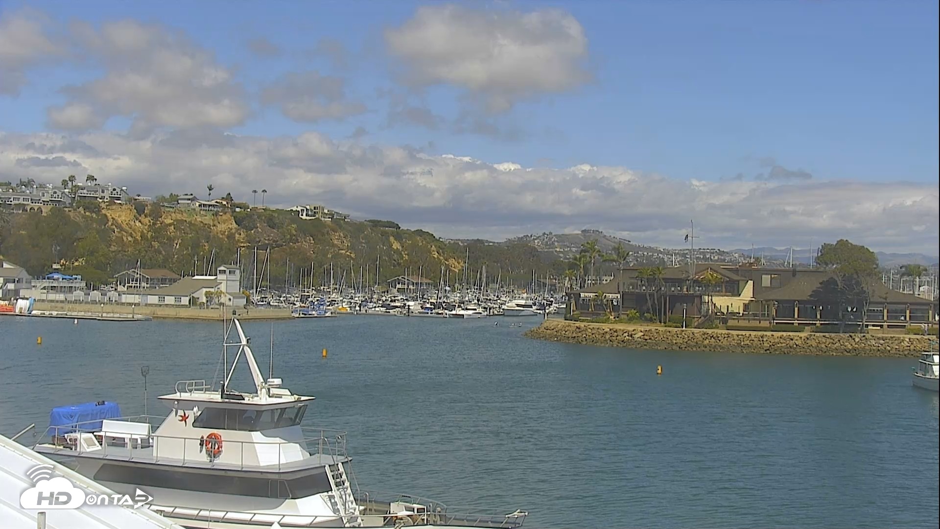 Snapshot of Dana Point Harbor Laguna Cliffs Resort Live Webcam taken May 29, 2026, 2:46pm PDT
