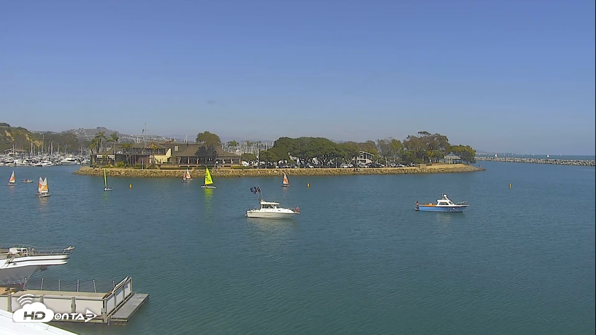 Snapshot of Dana Point Harbor Laguna Cliffs Resort Live Webcam taken Jun 25, 2026, 3:23pm PDT