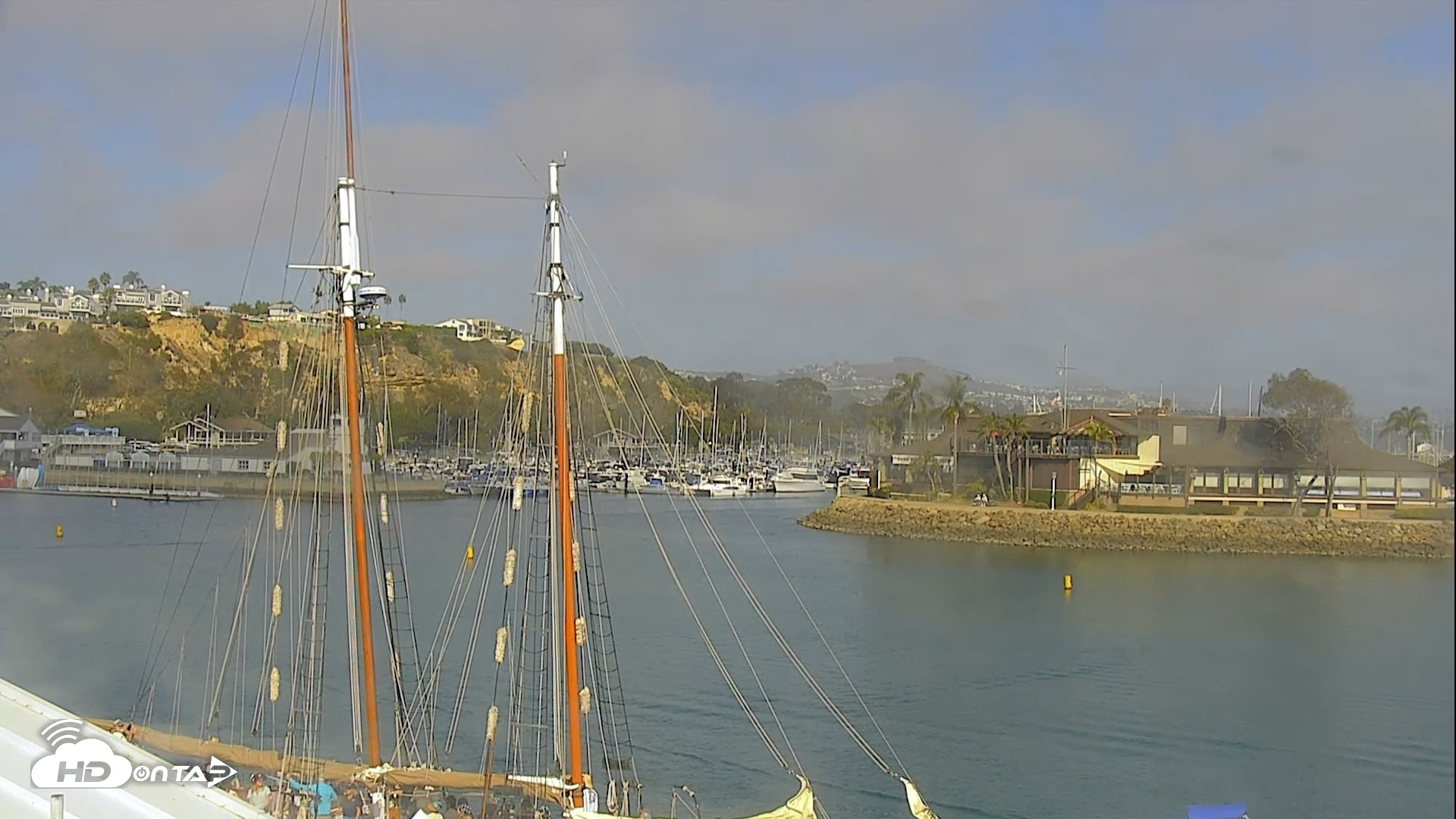 Snapshot of Dana Point Harbor Laguna Cliffs Resort Live Webcam taken Sep 11, 2026, 4:07pm PDT