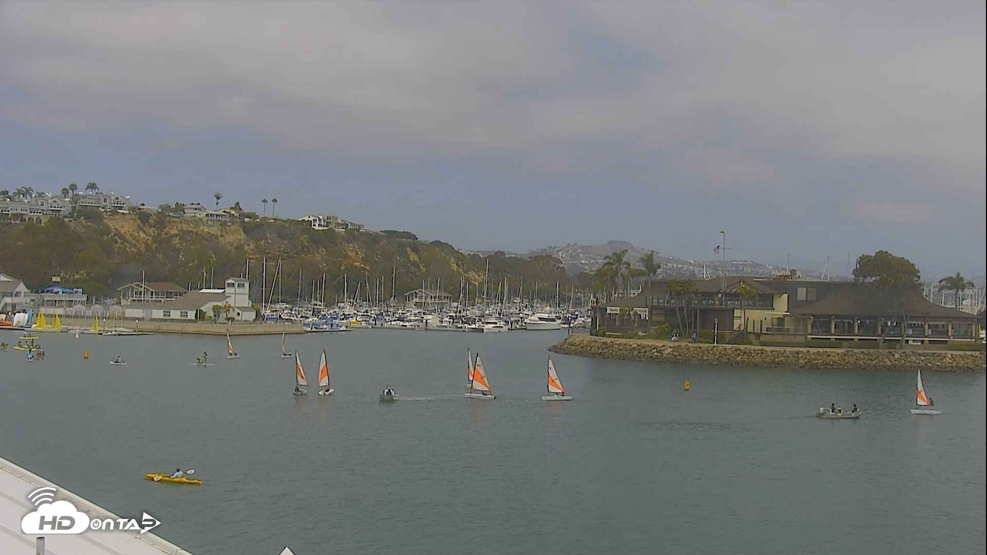 Snapshot of Dana Point Harbor Laguna Cliffs Resort Live Webcam taken Jun 24, 2026, 2:38pm PDT