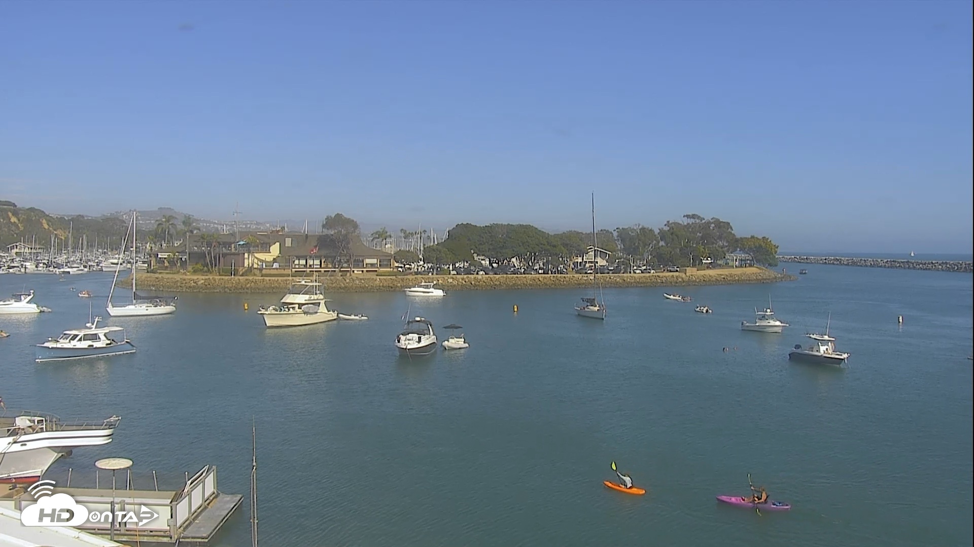 Snapshot of Dana Point Harbor Laguna Cliffs Resort Live Webcam taken Aug 29, 2026, 4:26pm PDT