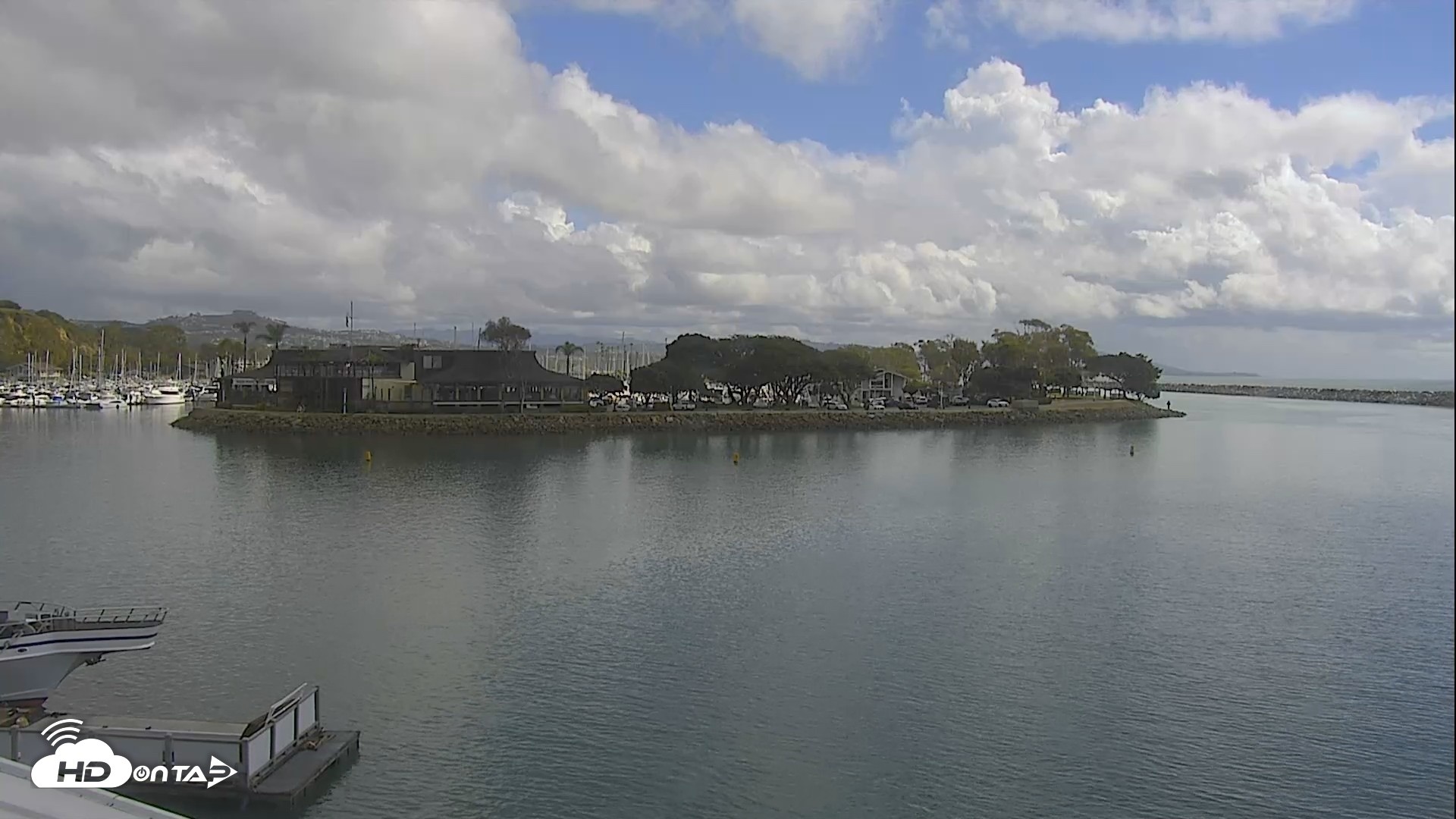 Snapshot of Dana Point Harbor Laguna Cliffs Resort Live Webcam taken Oct 22, 2026, 12:14pm PDT