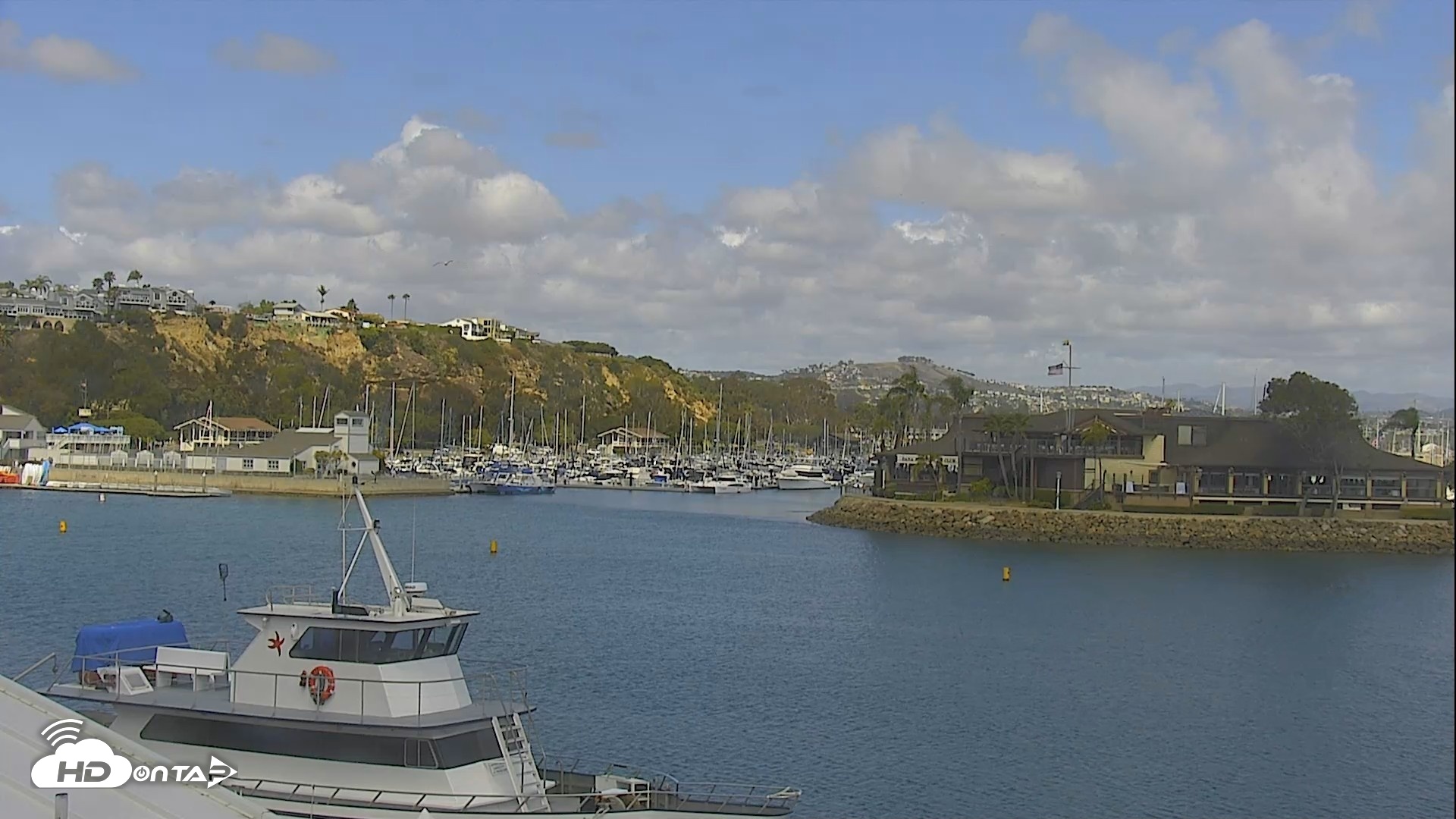 Snapshot of Dana Point Harbor Laguna Cliffs Resort Live Webcam taken May 27, 2026, 3:06pm PDT