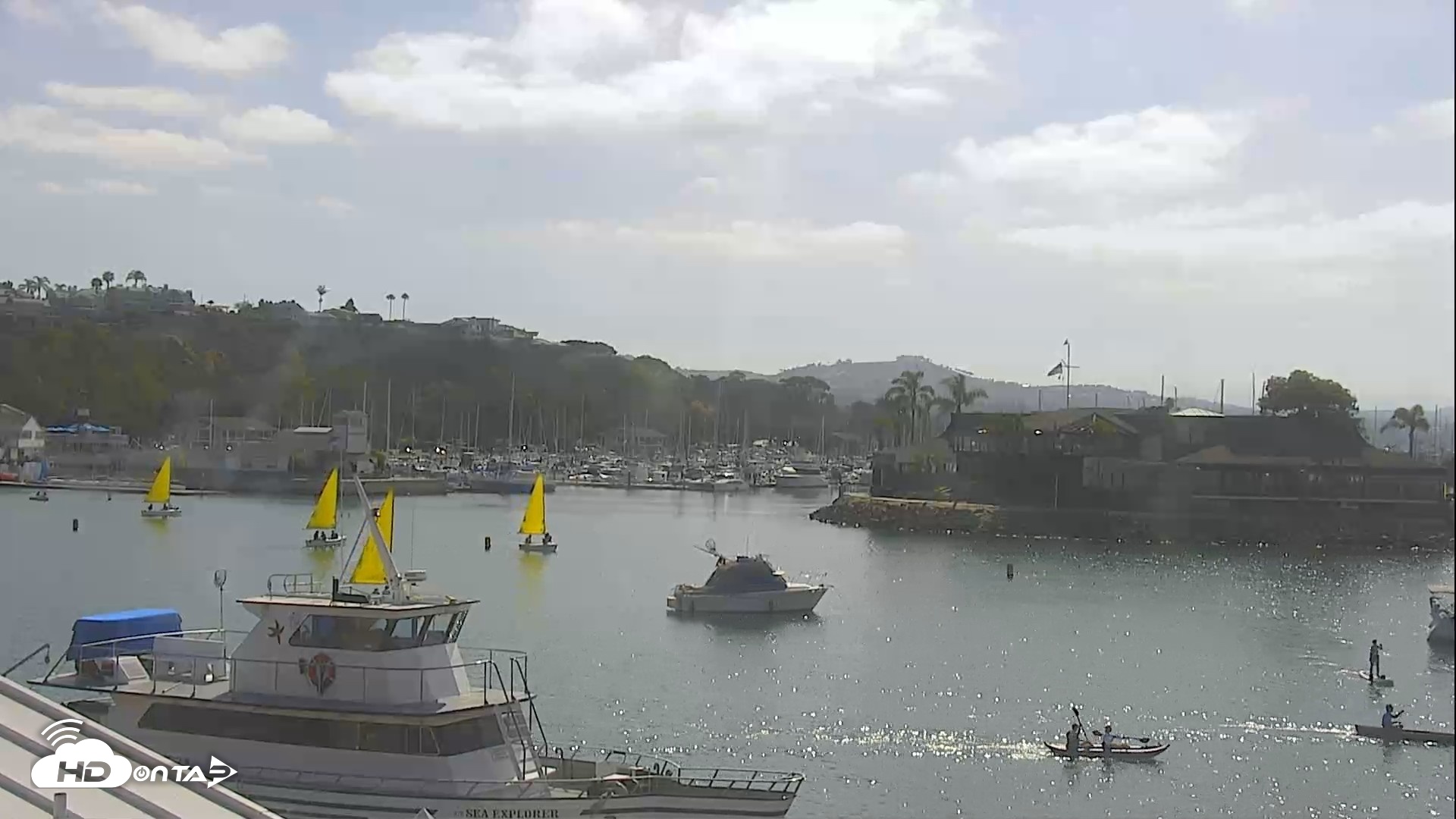 Snapshot of Dana Point Harbor Laguna Cliffs Resort Live Webcam taken Jun 26, 2026, 9:11am PDT
