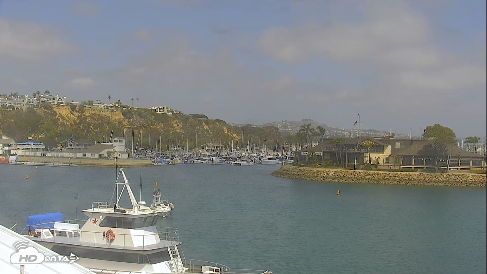 Snapshot of Dana Point Harbor Laguna Cliffs Resort Live Webcam taken Apr 30, 2026, 2:36pm PDT