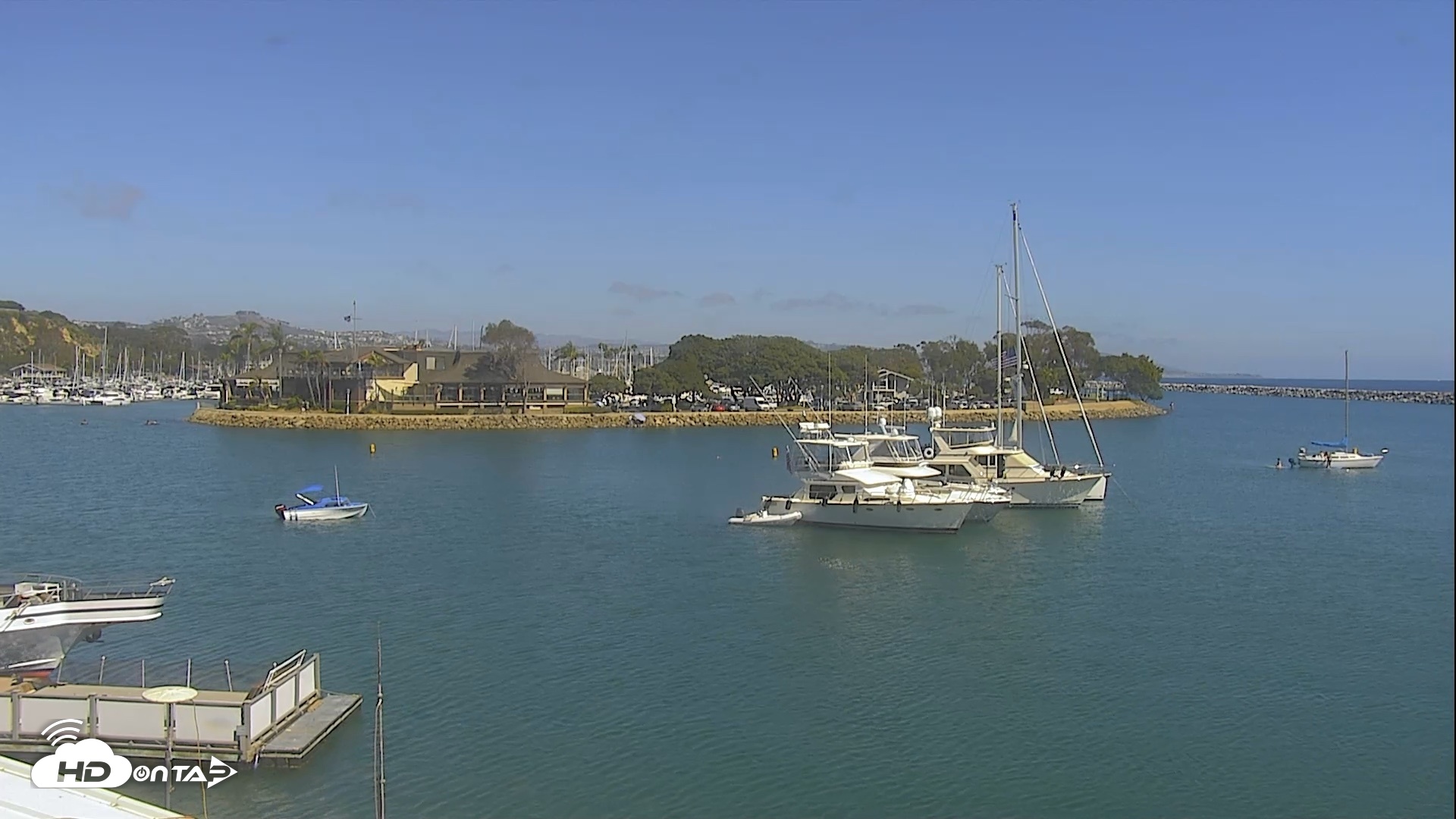Snapshot of Dana Point Harbor Laguna Cliffs Resort Live Webcam taken Sep 3, 2026, 3:03pm PDT