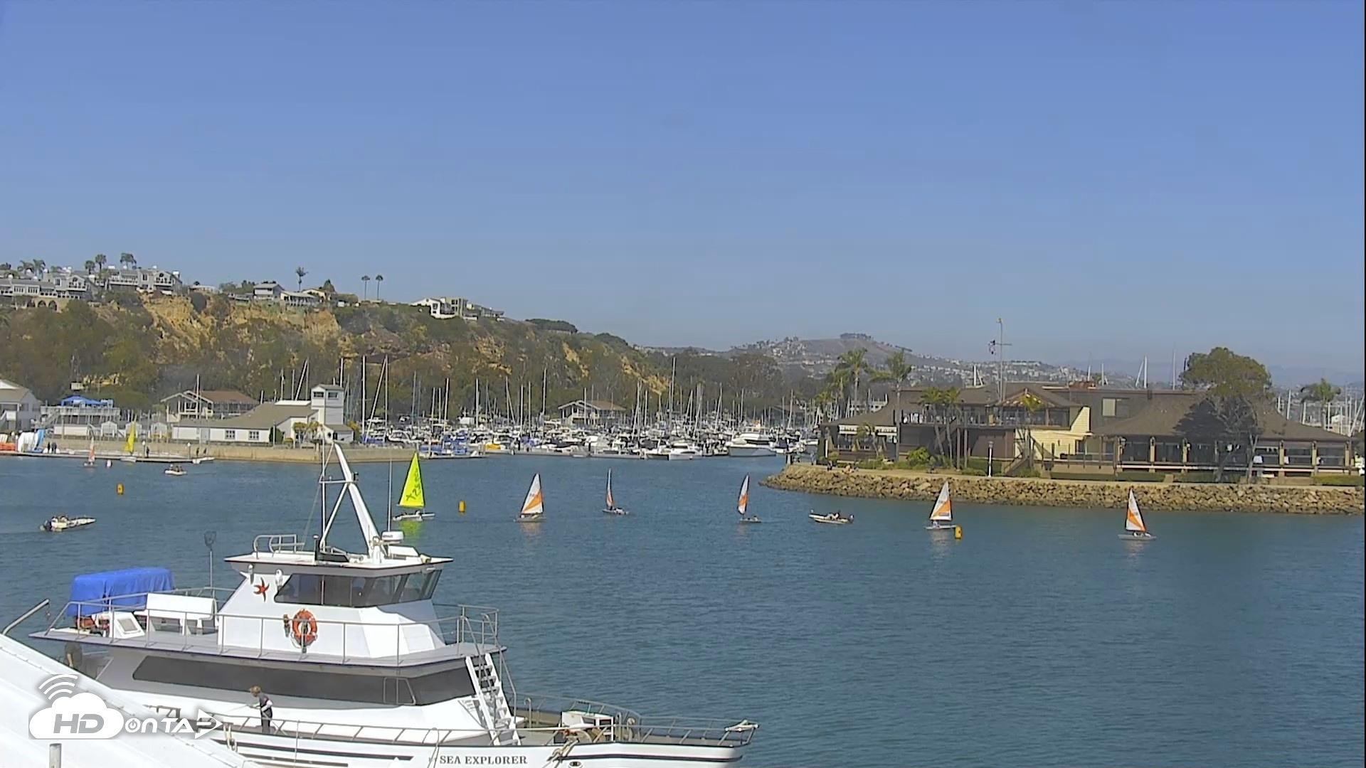 Snapshot of Dana Point Harbor Laguna Cliffs Resort Live Webcam taken Jun 25, 2026, 3:22pm PDT