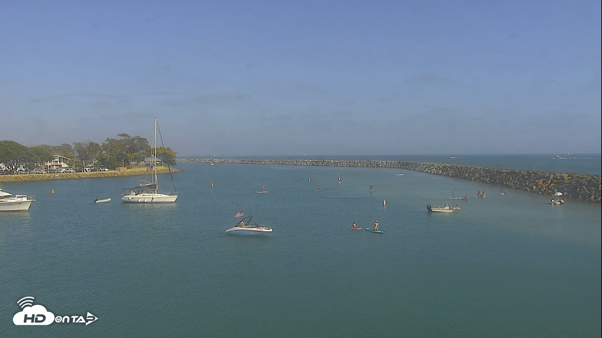 Snapshot of Dana Point Harbor Laguna Cliffs Resort Live Webcam taken Jul 19, 2026, 4:34pm PDT