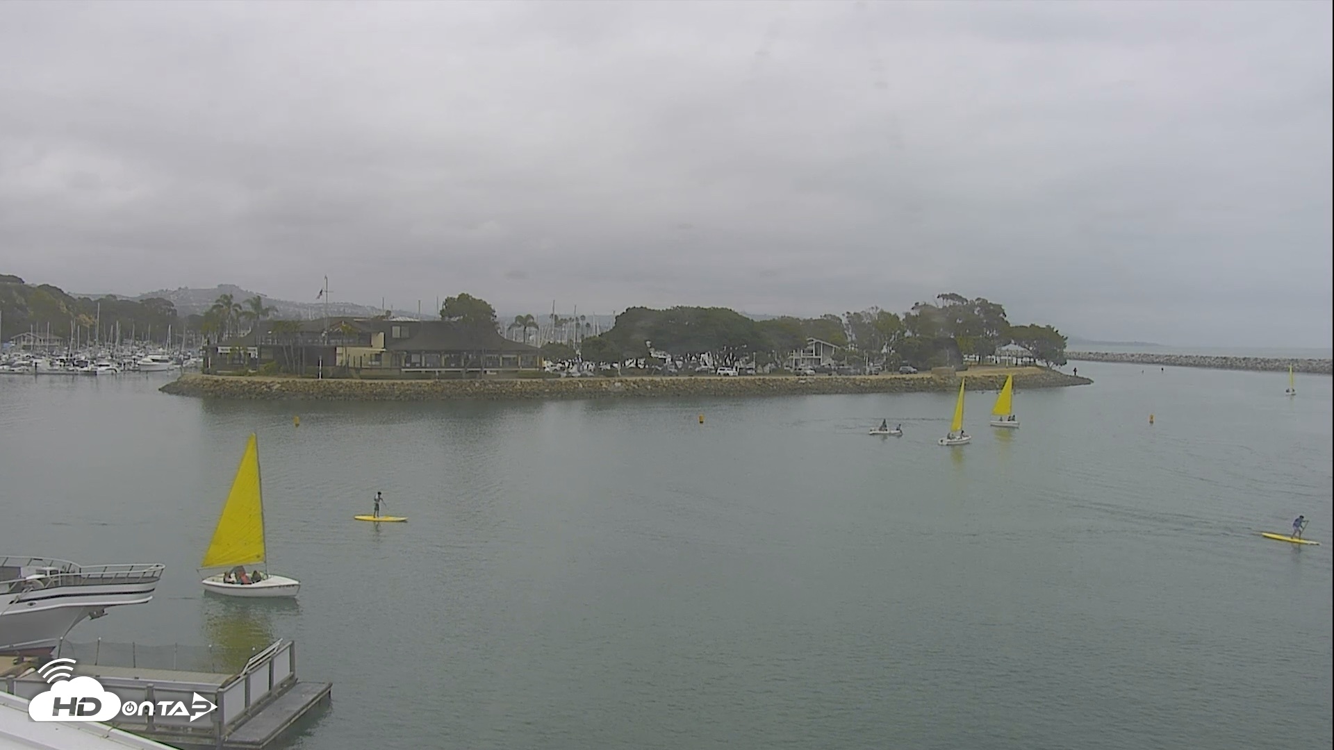 Snapshot of Dana Point Harbor Laguna Cliffs Resort Live Webcam taken Jul 2, 2026, 9:37am PDT