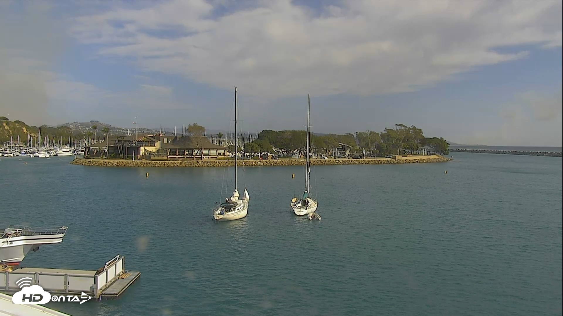 Snapshot of Dana Point Harbor Laguna Cliffs Resort Live Webcam taken Oct 16, 2026, 2:38pm PDT