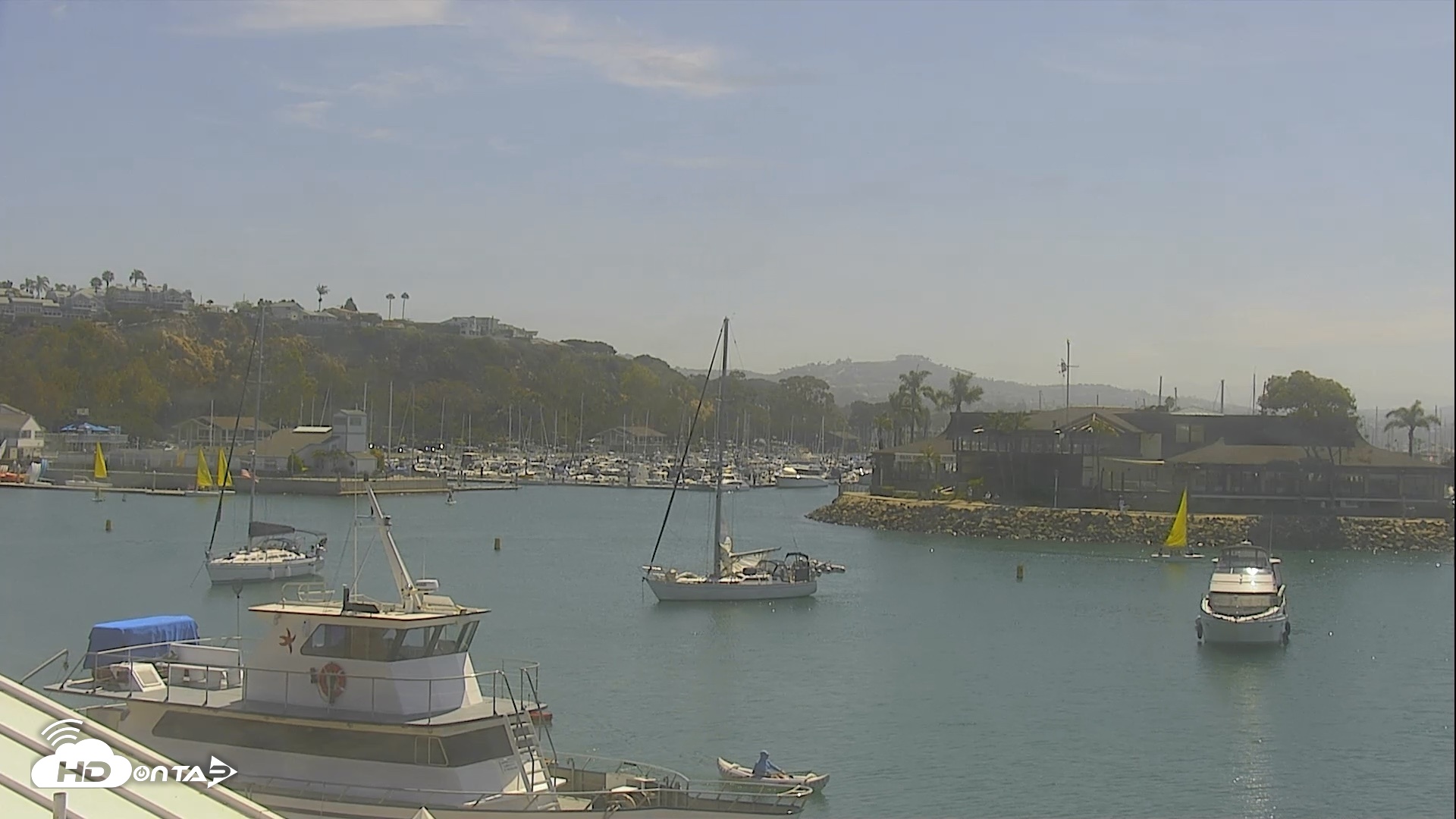 Snapshot of Dana Point Harbor Laguna Cliffs Resort Live Webcam taken Jul 3, 2026, 10:42am PDT