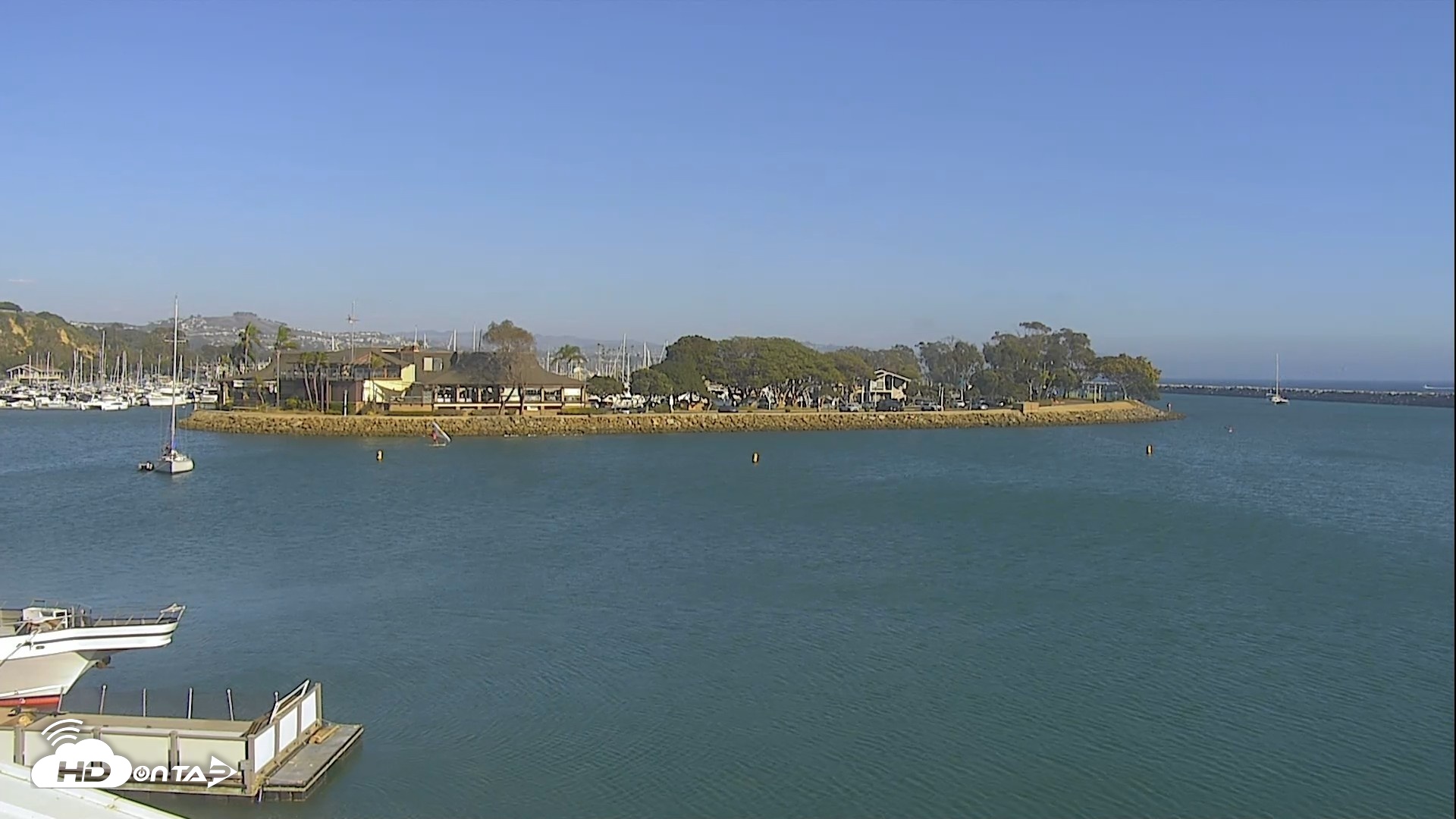Snapshot of Dana Point Harbor Laguna Cliffs Resort Live Webcam taken Oct 7, 2026, 3:47pm PDT