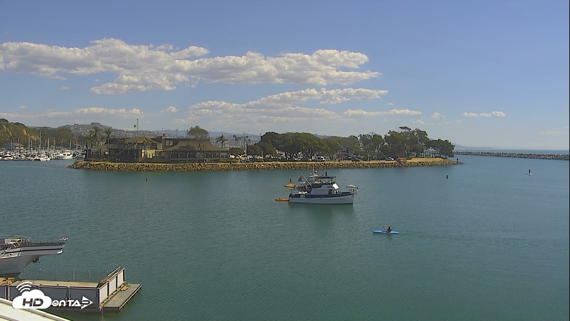 Snapshot of Dana Point Harbor Laguna Cliffs Resort Live Webcam taken Oct 5, 2026, 12:23pm PDT