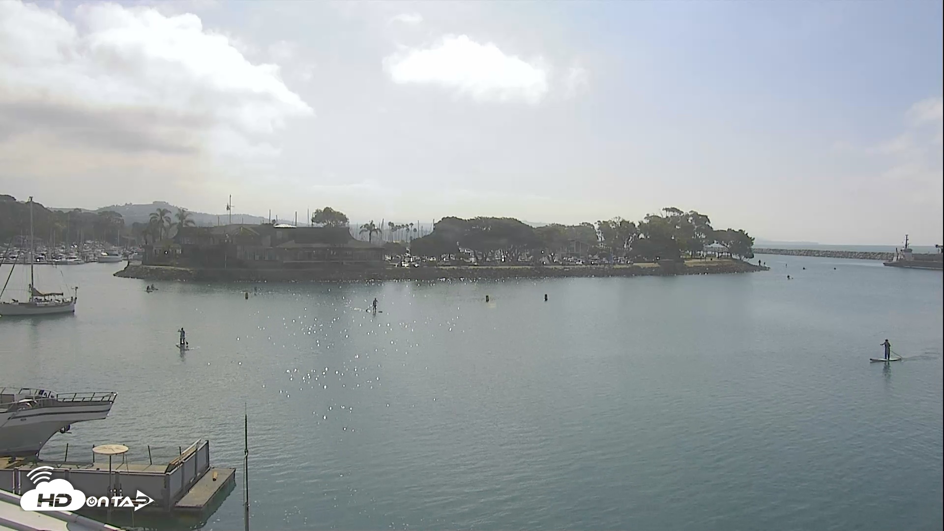 Snapshot of Dana Point Harbor Laguna Cliffs Resort Live Webcam taken Aug 16, 2026, 9:29am PDT