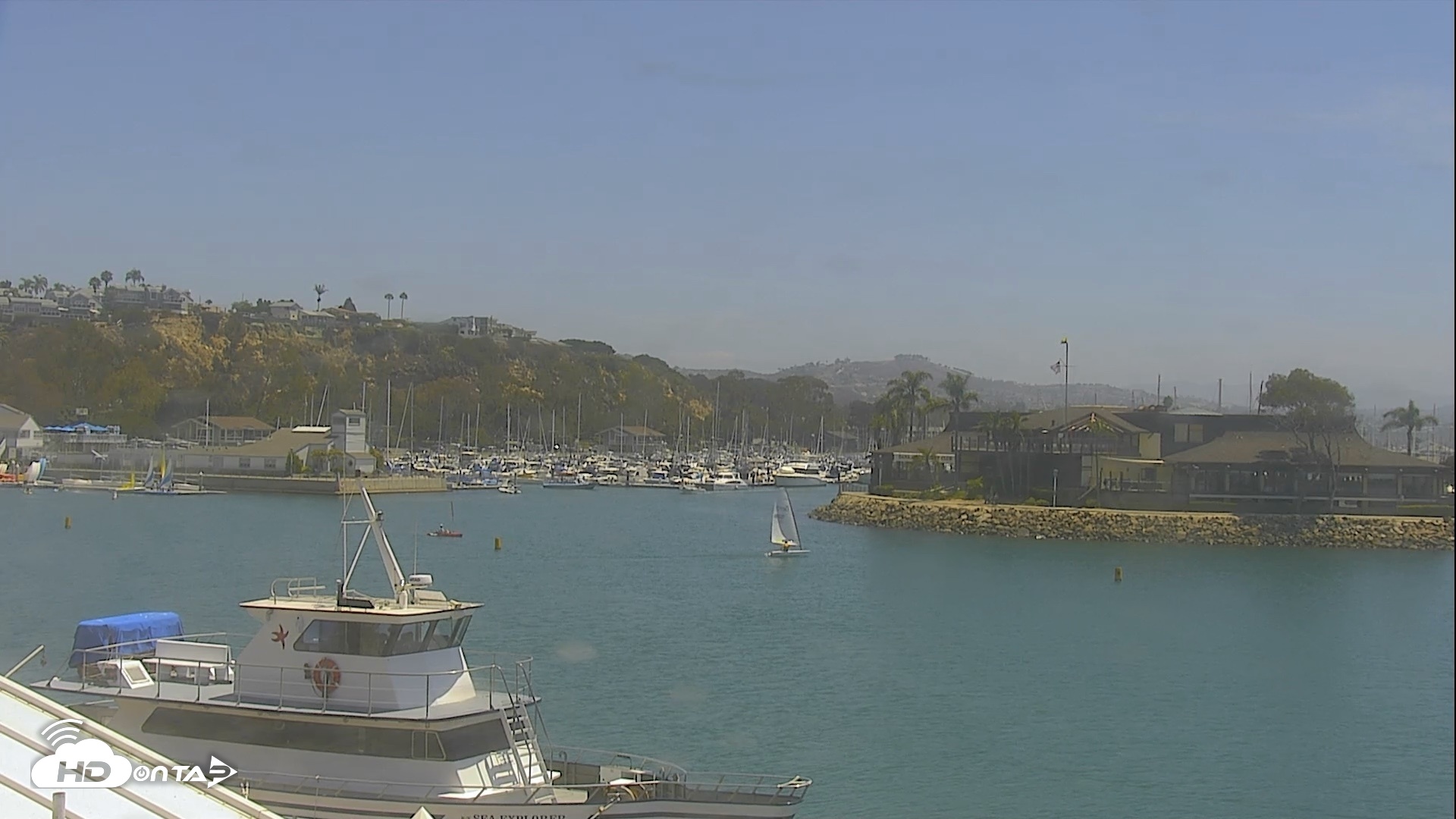 Snapshot of Dana Point Harbor Laguna Cliffs Resort Live Webcam taken Jul 23, 2026, 12:12pm PDT