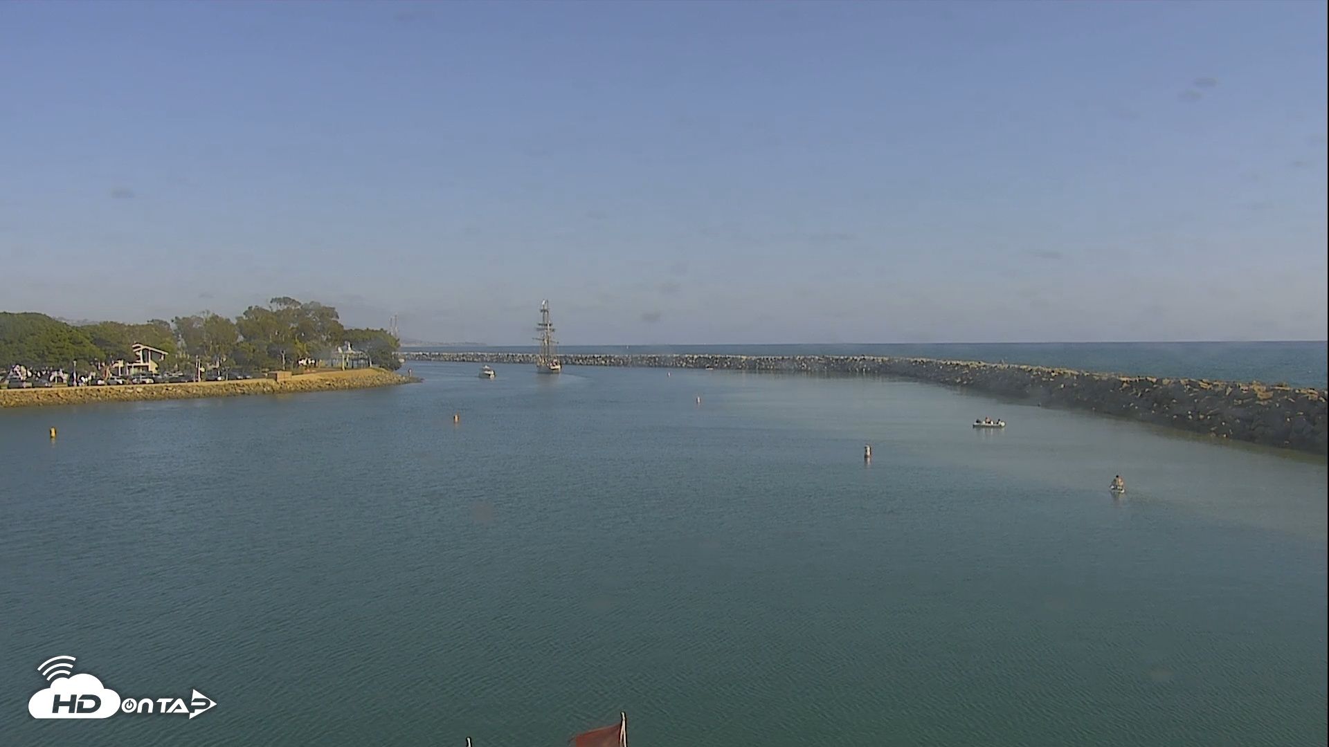 Snapshot of Dana Point Harbor Laguna Cliffs Resort Live Webcam taken Sep 12, 2025, 4:04pm PDT