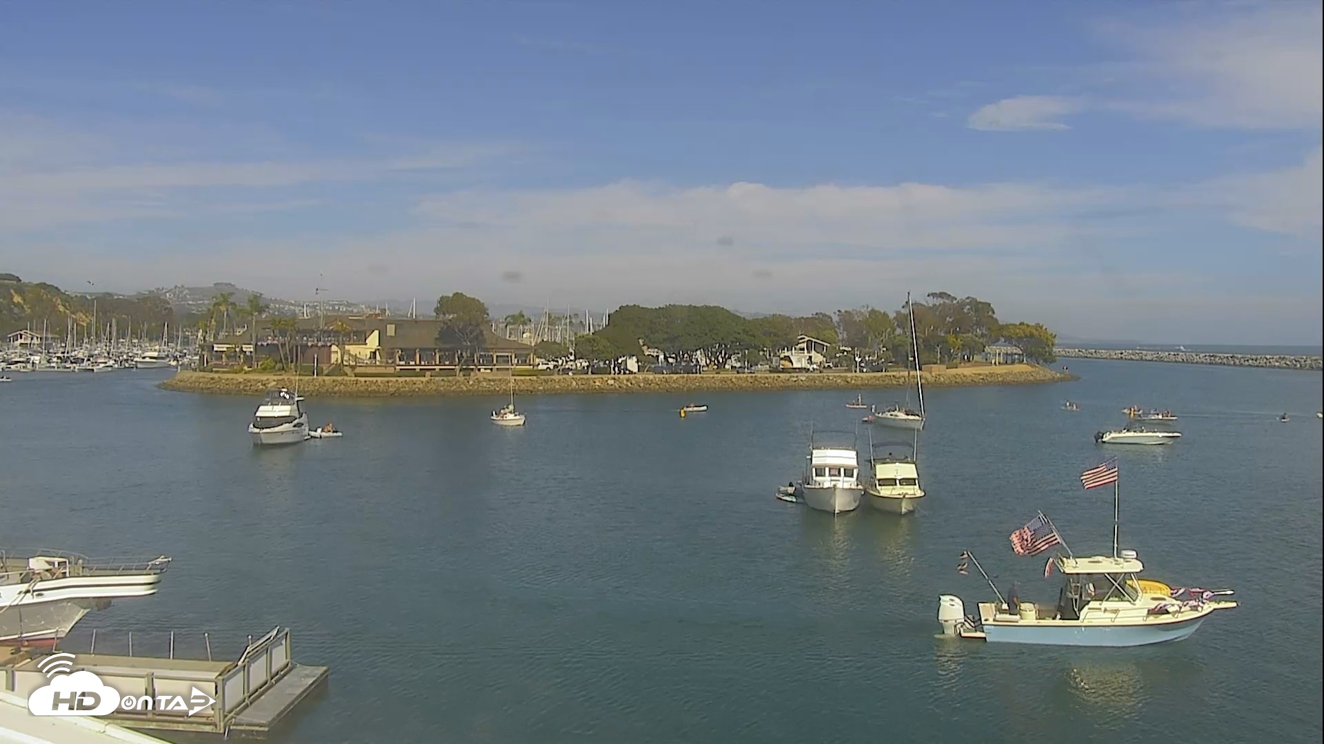 Snapshot of Dana Point Harbor Laguna Cliffs Resort Live Webcam taken Jul 3, 2026, 4:33pm PDT