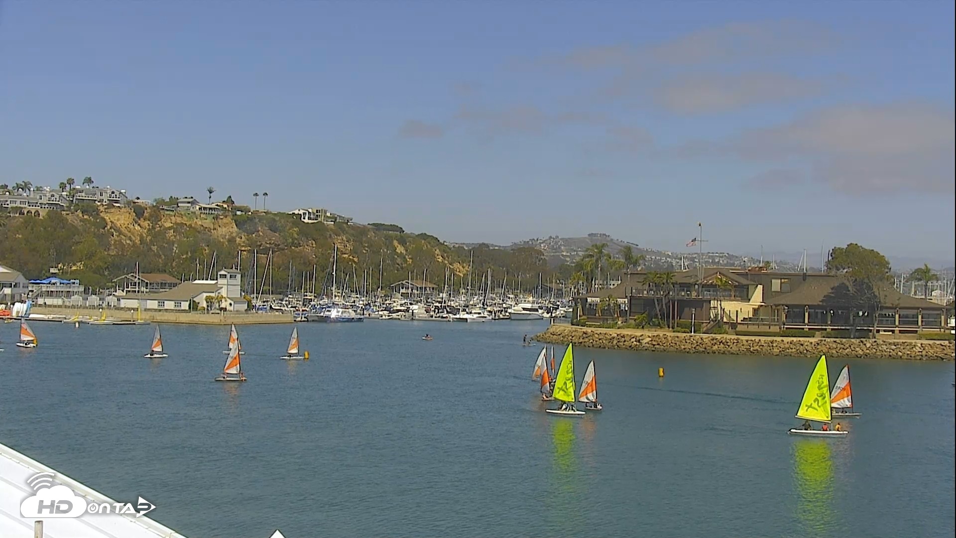 Snapshot of Dana Point Harbor Laguna Cliffs Resort Live Webcam taken Jun 17, 2026, 2:48pm PDT