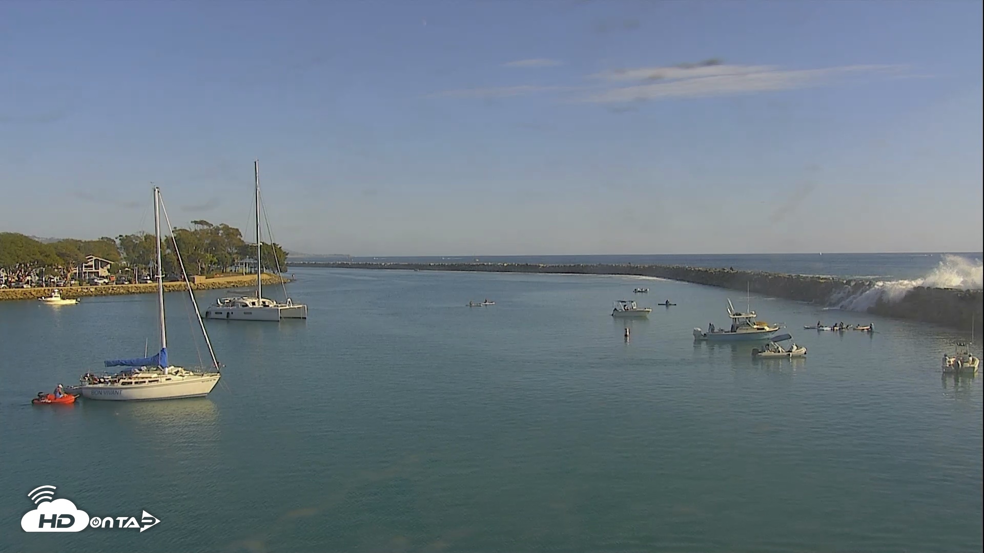 Snapshot of Dana Point Harbor Laguna Cliffs Resort Live Webcam taken Oct 18, 2026, 3:46pm PDT