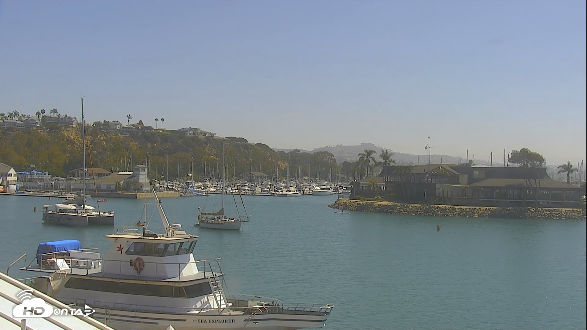 Snapshot of Dana Point Harbor Laguna Cliffs Resort Live Webcam taken Aug 17, 2026, 11:00am PDT