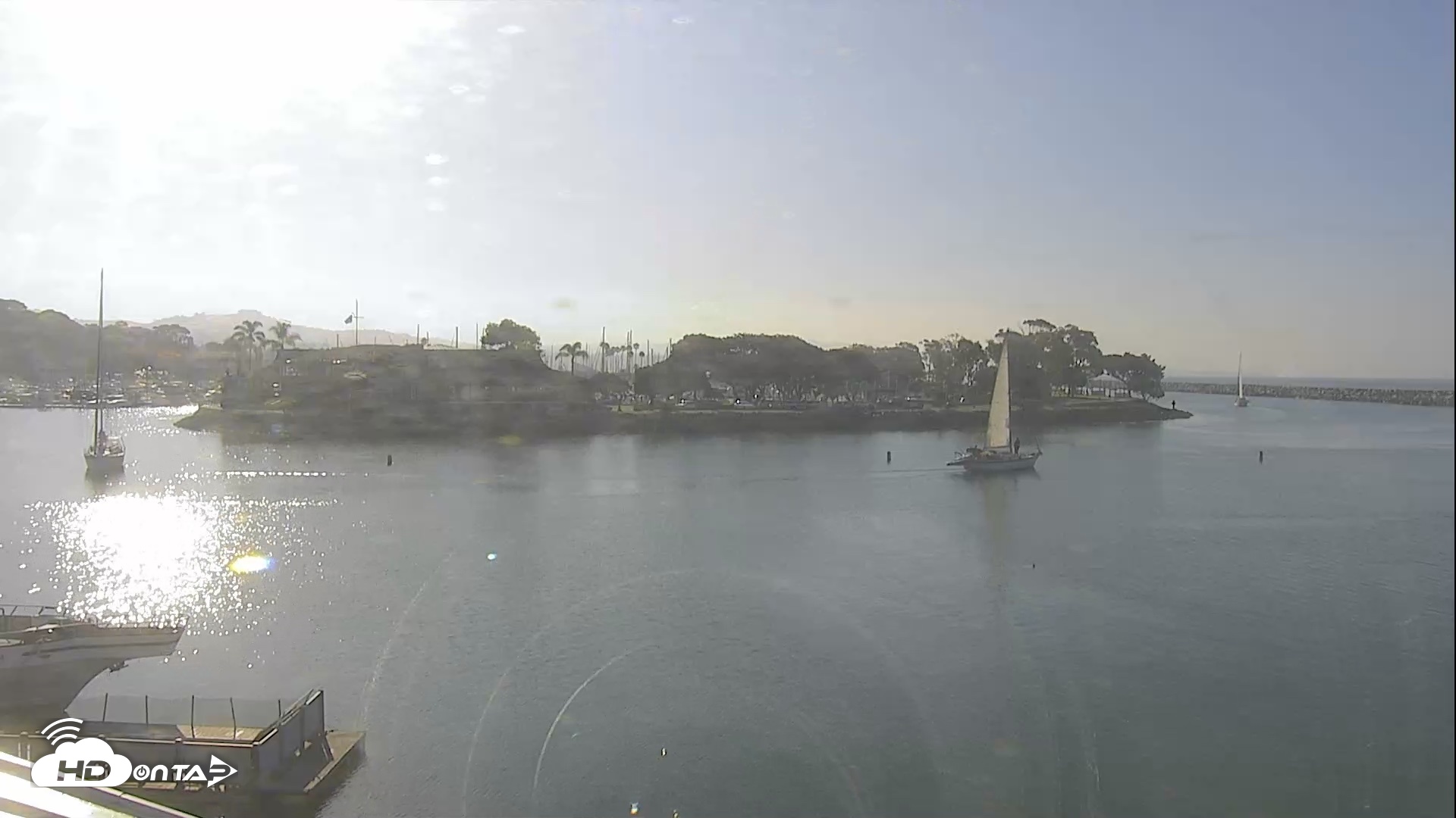 Snapshot of Dana Point Harbor Laguna Cliffs Resort Live Webcam taken Jul 14, 2026, 8:10am PDT