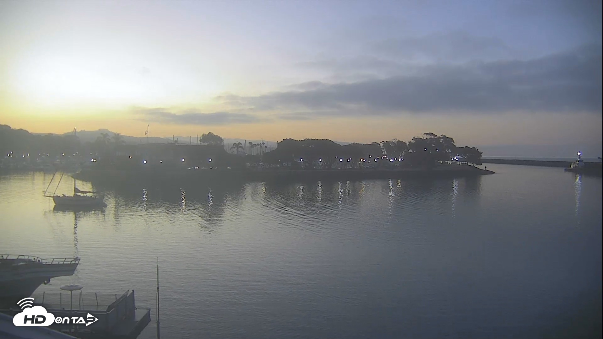 Snapshot of Dana Point Harbor Laguna Cliffs Resort Live Webcam taken Aug 17, 2026, 5:59am PDT