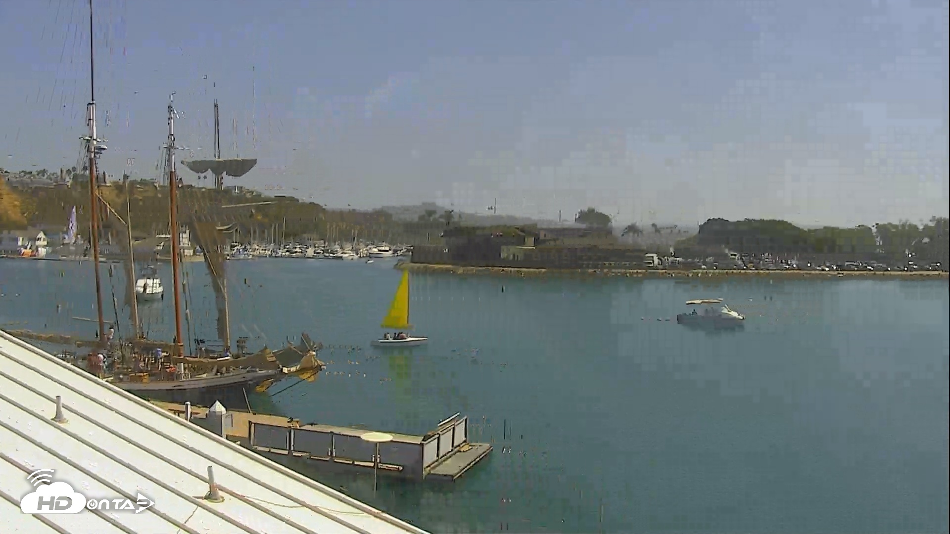Snapshot of Dana Point Harbor Laguna Cliffs Resort Live Webcam taken Sep 13, 2026, 11:37am PDT