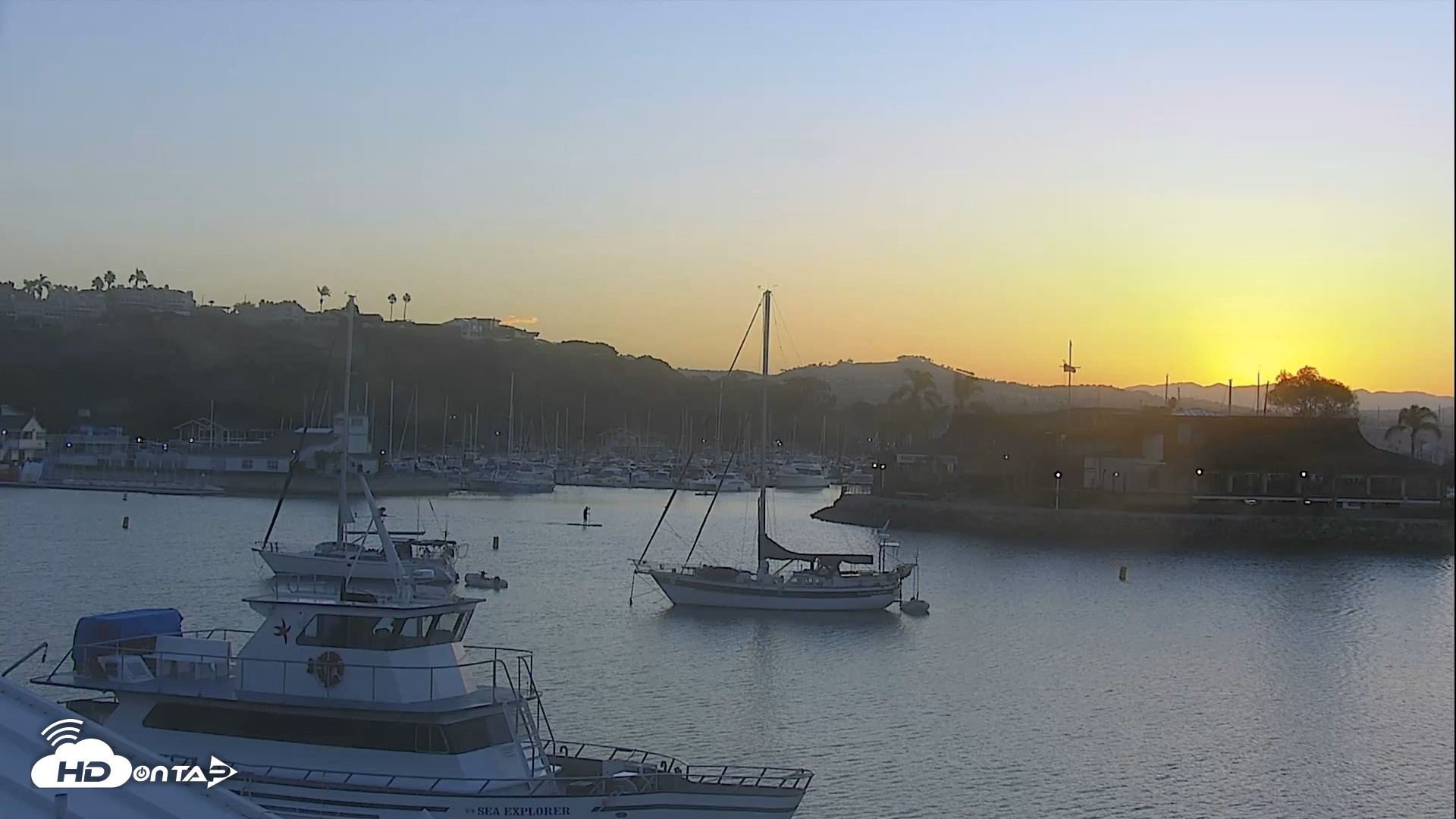 Snapshot of Dana Point Harbor Laguna Cliffs Resort Live Webcam taken Sep 29, 2026, 6:47am PDT