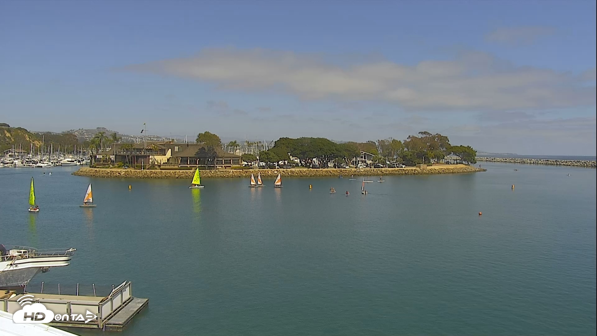 Snapshot of Dana Point Harbor Laguna Cliffs Resort Live Webcam taken Jun 17, 2026, 3:06pm PDT