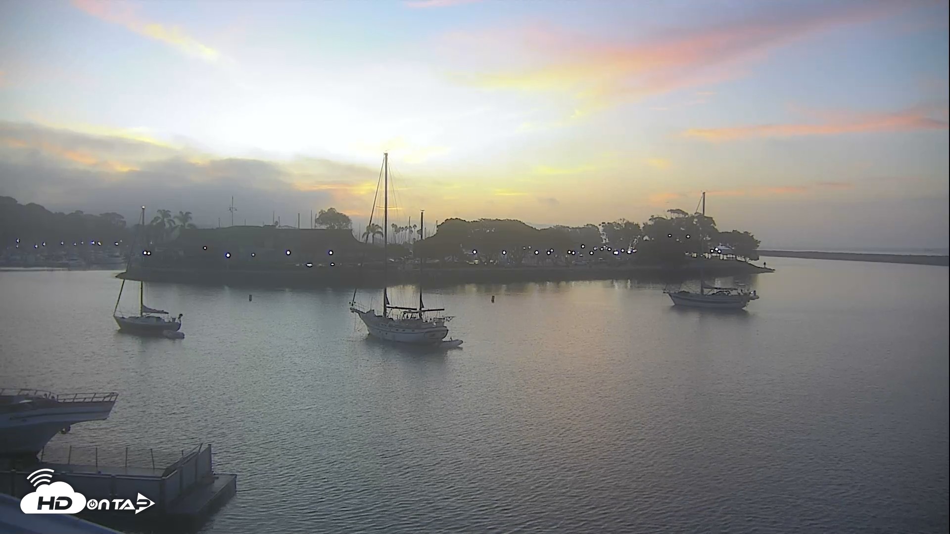 Snapshot of Dana Point Harbor Laguna Cliffs Resort Live Webcam taken Sep 26, 2026, 6:30am PDT