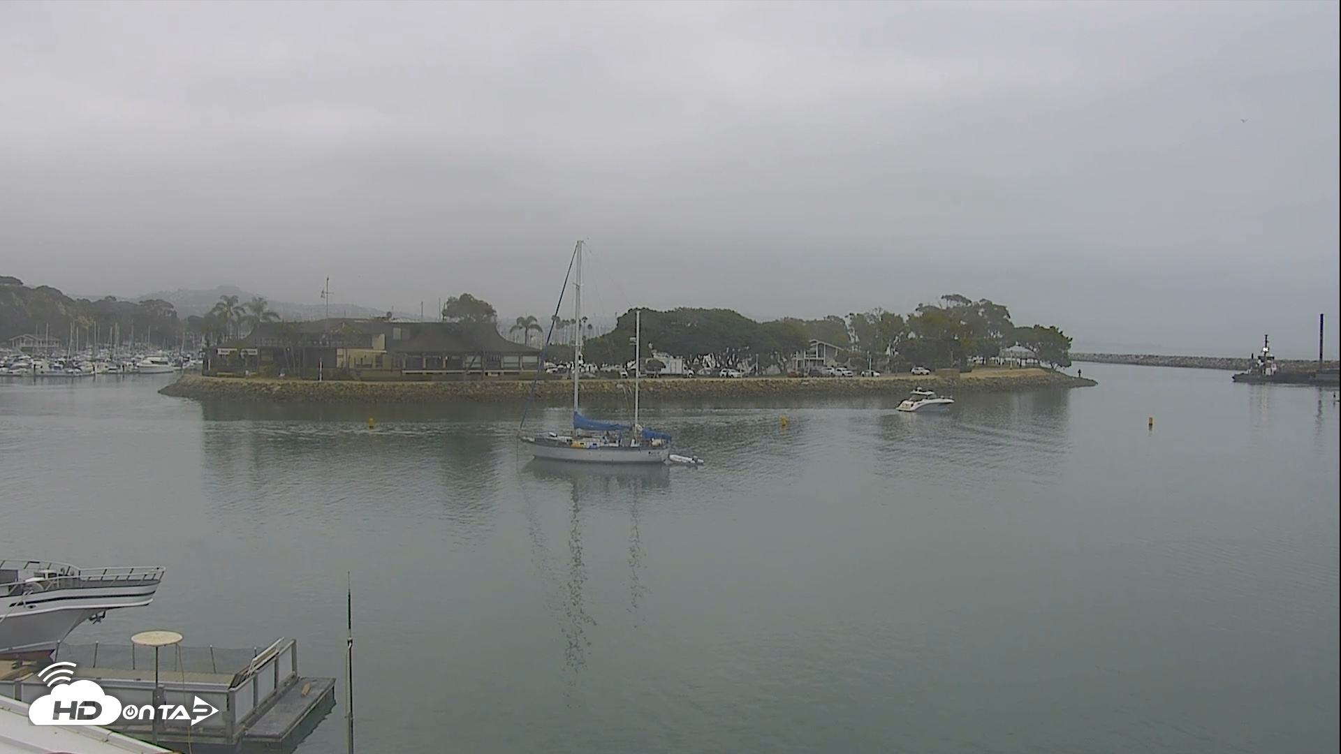 Snapshot of Dana Point Harbor Laguna Cliffs Resort Live Webcam taken Aug 5, 2026, 8:19am PDT