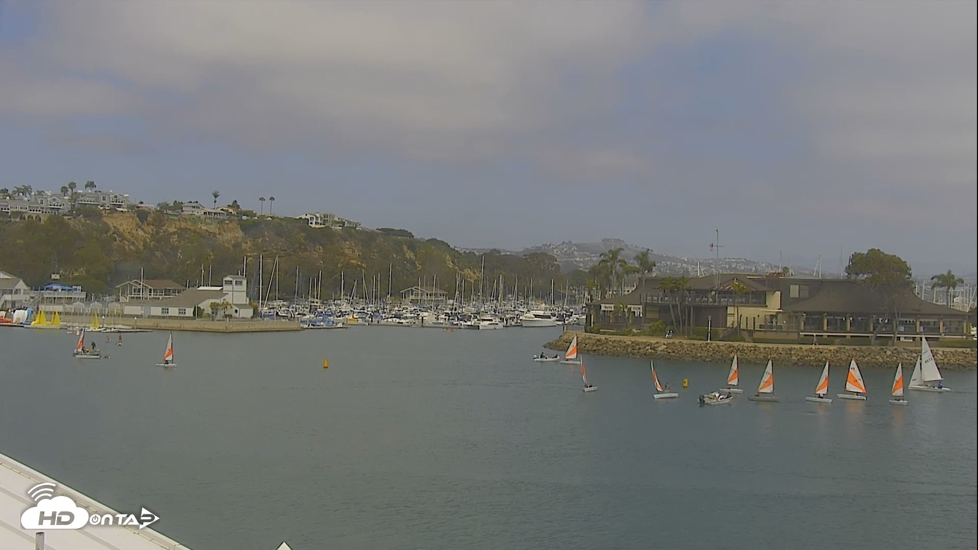 Snapshot of Dana Point Harbor Laguna Cliffs Resort Live Webcam taken Jun 24, 2026, 2:28pm PDT